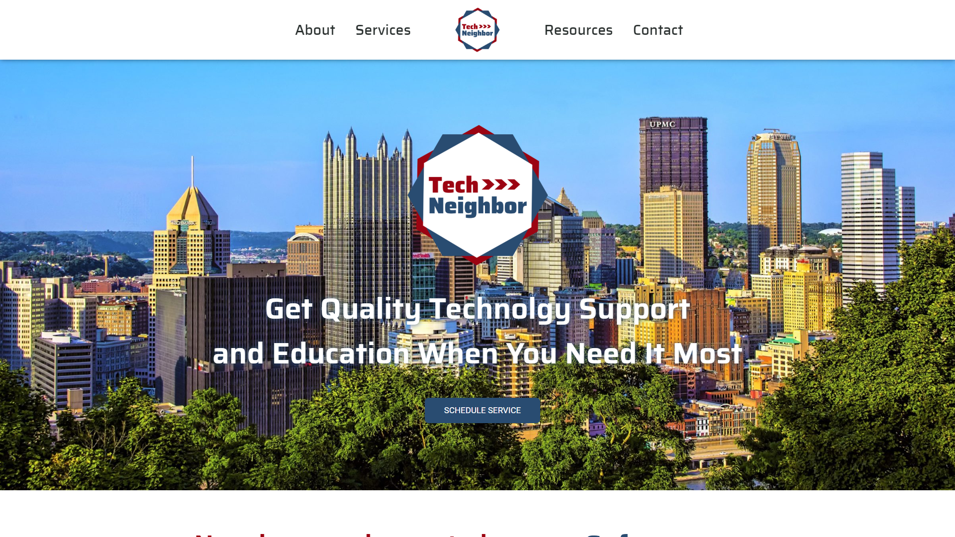 Tech Neighbor Website