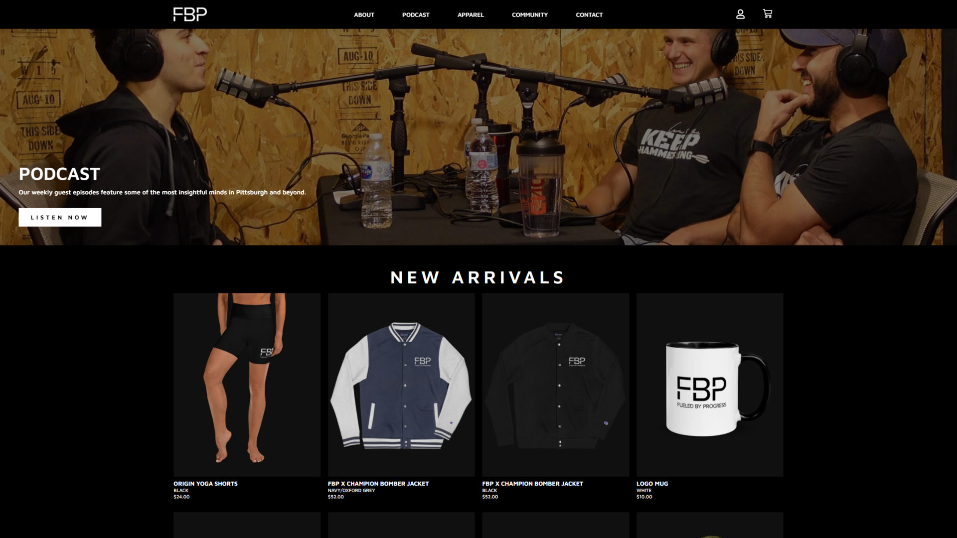Fueled By Progress Website